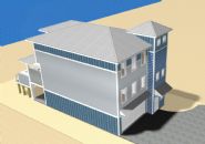 Davis modern coastal piling home on Navarre Beach by Acorn Fine Homes - Thumb Pic 31