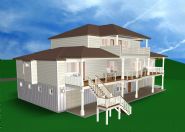Modern piling home in Navarre, Gulf Breeze, Milton by Acorn Fine Homes - Thumb Pic 3