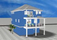 Caribbean Isles modern coastal piling home by Acorn Fine Homes - Thumb Pic 3