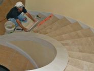 tile curved stair case by Acorn Construction - Thumb Pic 10