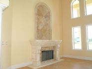 cast stone fireplace by Acorn Fine Homes - Thumb Pic 30