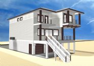 Smith coastal modern piling home on Navarre Beach by Acorn Fine Homes - Thumb Pic 24