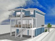 Wunderlick modern coastal piling home on Navarre Beach - Thumb Pic 3