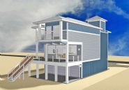 Smith coastal modern piling home on Navarre Beach by Acorn Fine Homes - Thumb Pic 33