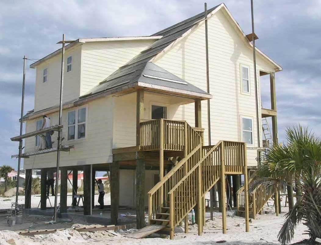 Kelley residence on Pensacola Beach by Acorn Fine Homes