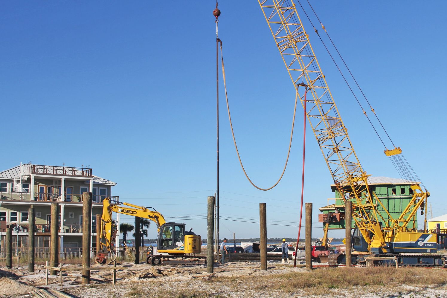 Gomel piling home on Navarre Beach by Acorn Fine Homes