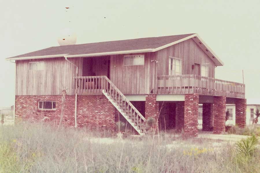 Original Sloan beach cottage